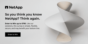 NetApp Contest Banner